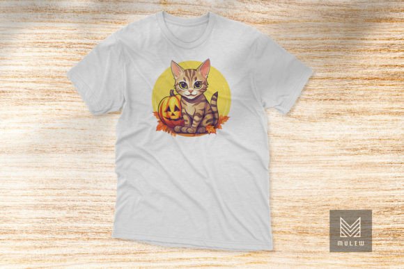Bengal Cat Halloween Sublimation