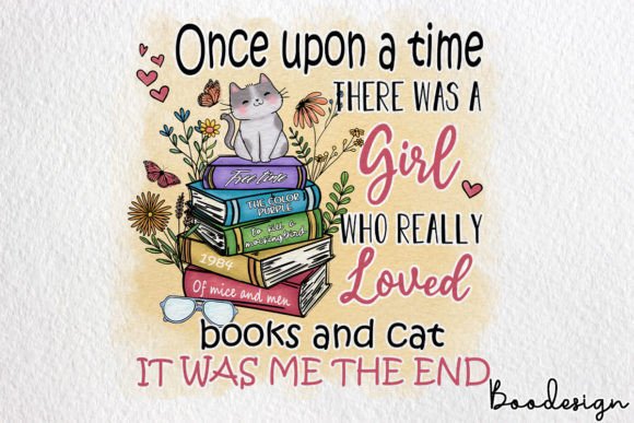 Books and Cat Sublimation