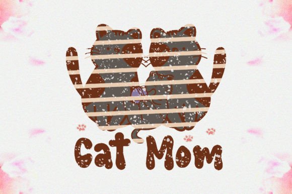 Cat Mom Sublimation Vol-4