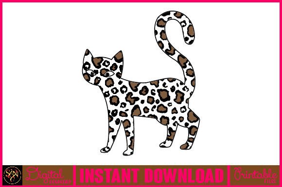 Cat Sublimation Vector 12