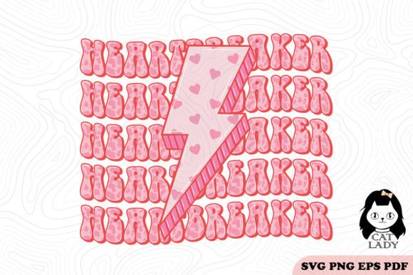 Heartbreaker Valentine SVG PNG Sublimati