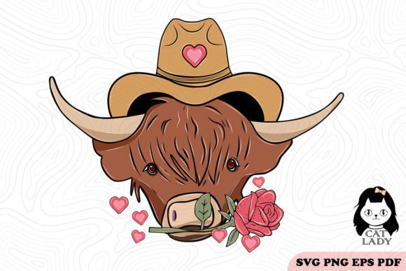 Heifer Valentine SVG PNG Sublimation