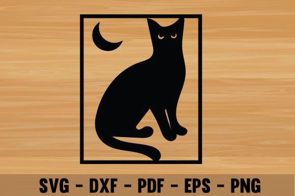 Metal Cat Art Laser Cat Decor Wall Art