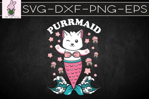 Purrmaid - Mermaid Cat