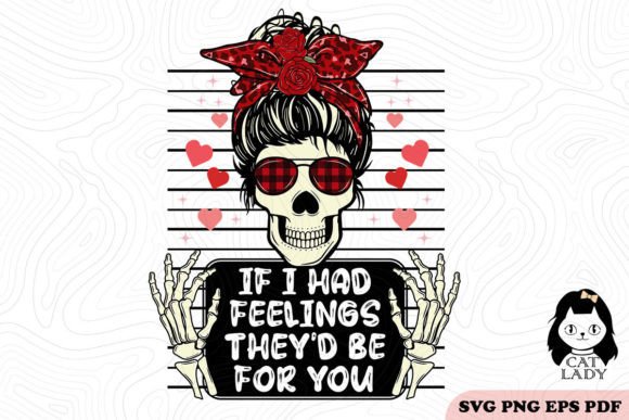 Valentine Skeleton SVG PNG Sublimation